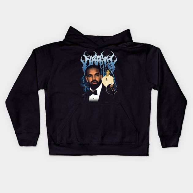 Aubrey Drake Graham Kids Hoodie by BVNKGRAPHICS